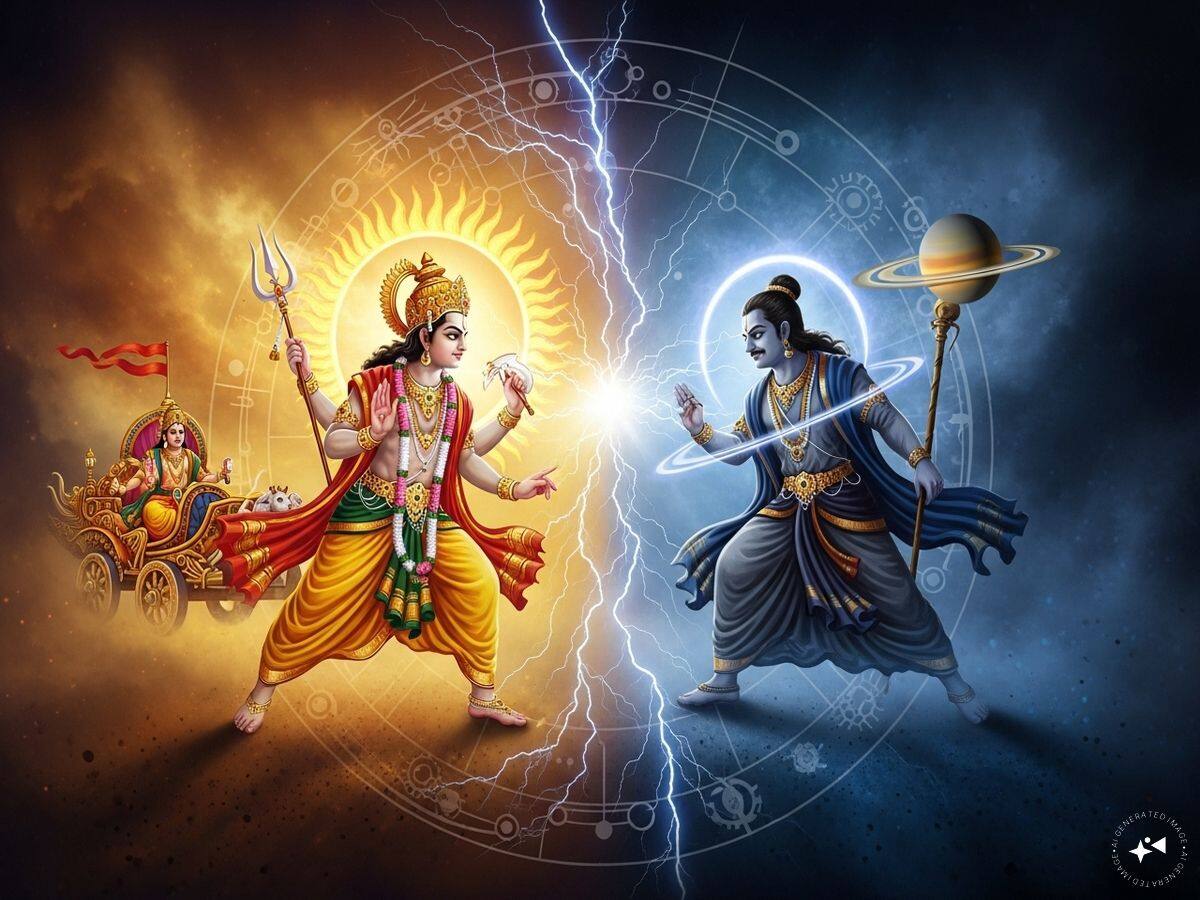 Surya Shanidev Yog make tridashank yog 2025 grah gochar horoscope Effect On Rashi