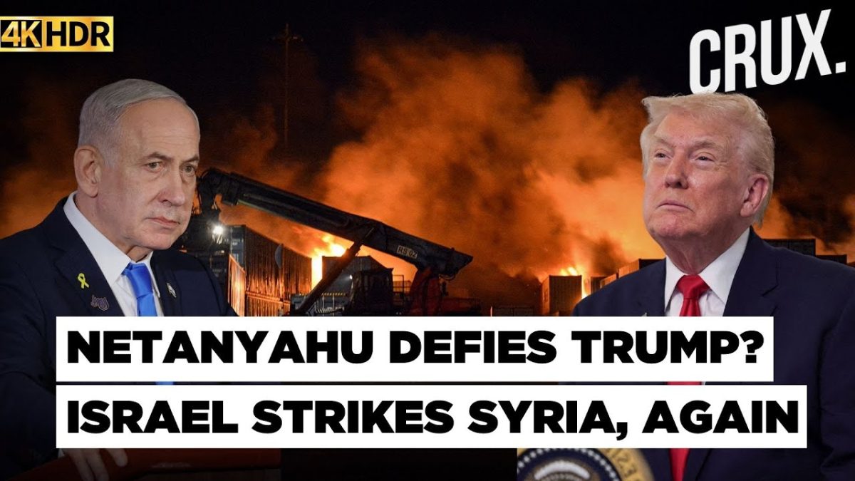 1,000 Air Strikes, 400 Incursions: Syria Slams Israel’s “War Crime” as Netanyahu ‘Defies’ Trump | 4K