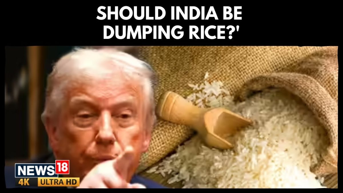 Donald Trump Rice U.S. President Donald Trump Targets Indian Rice Imports As Farmers Push ...