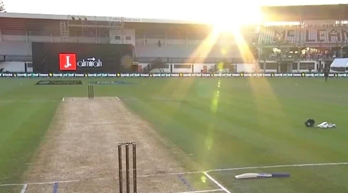 Parada da partida devido à luz solar 