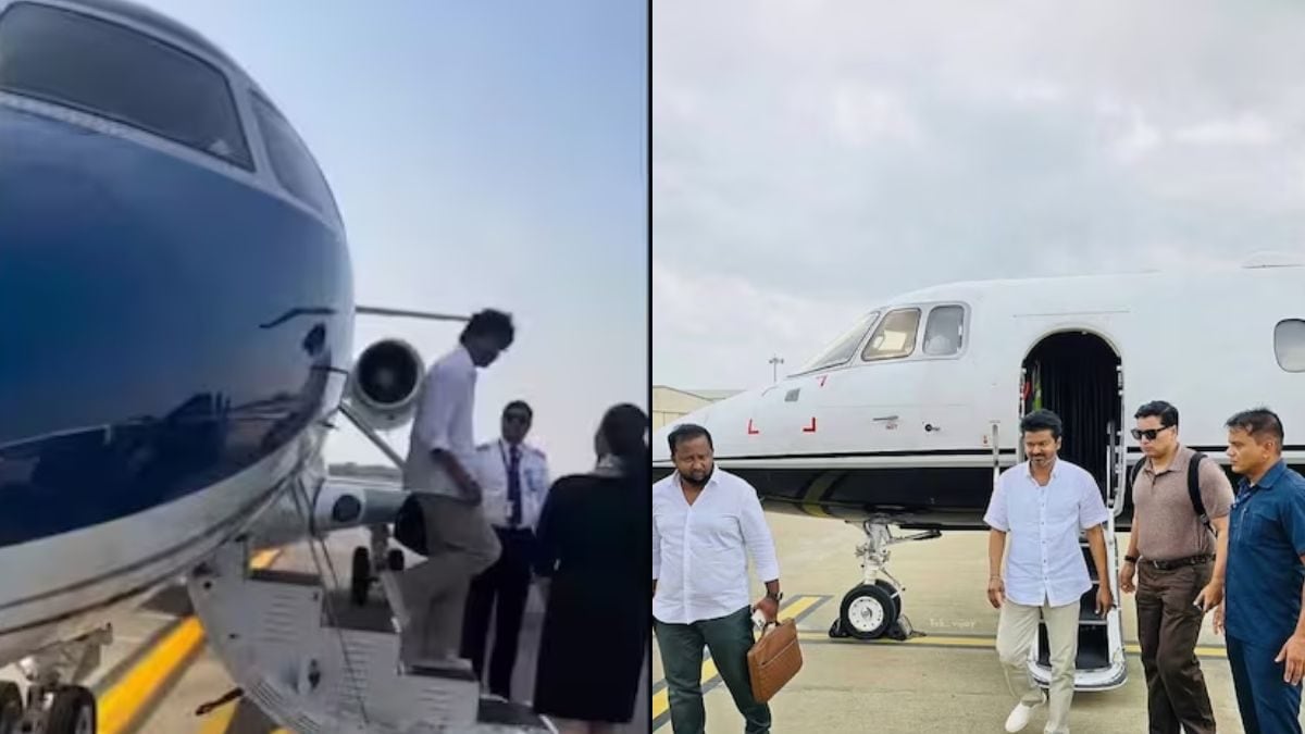 Vijay Changed His Plane Mid-Campaign, Here's The Per-Day Cost Of His Private Jet To Coimbatore