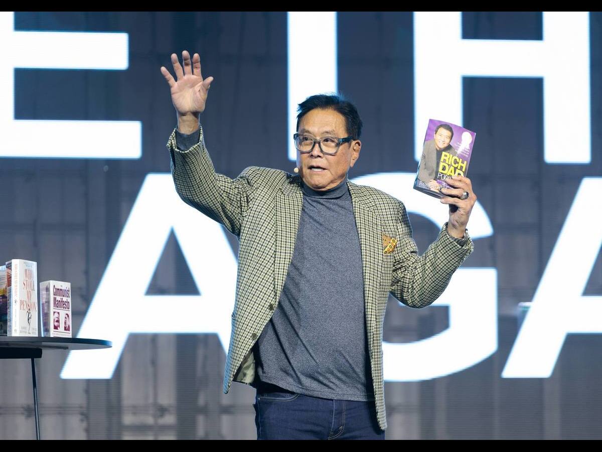 rich dad poor dad writer says silver is going to moon Robert Kiyosaki social media post