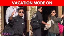 Ranbir Kapoor Sports Clean Shaven Look As He Jets Off With Alia Bhatt For New Year Vacay | WATCH