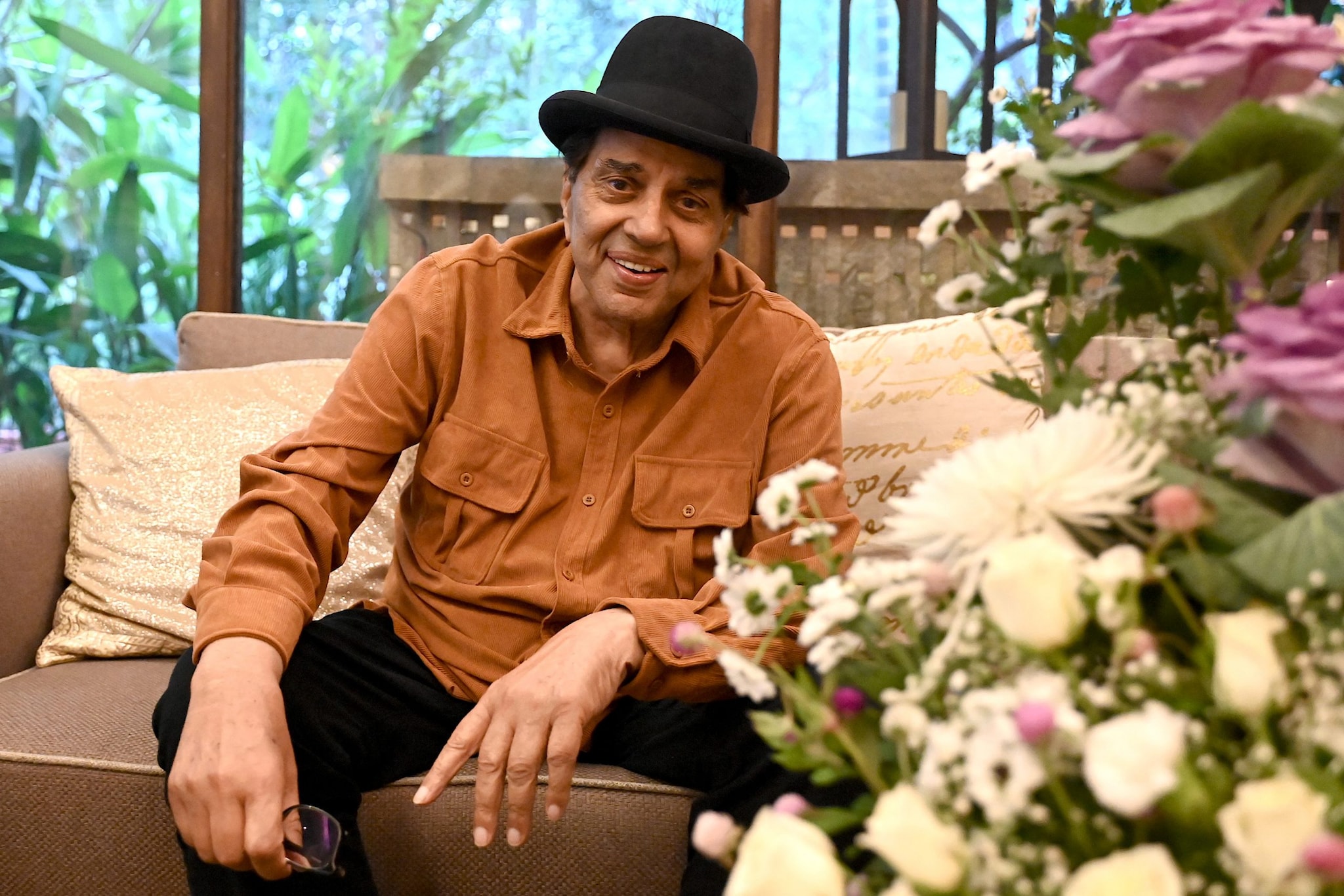 Dharmendra, fondly known as Bollywood’s ‘He-Man’, photographed during a public appearance. The veteran actor died in 2025 at 89.