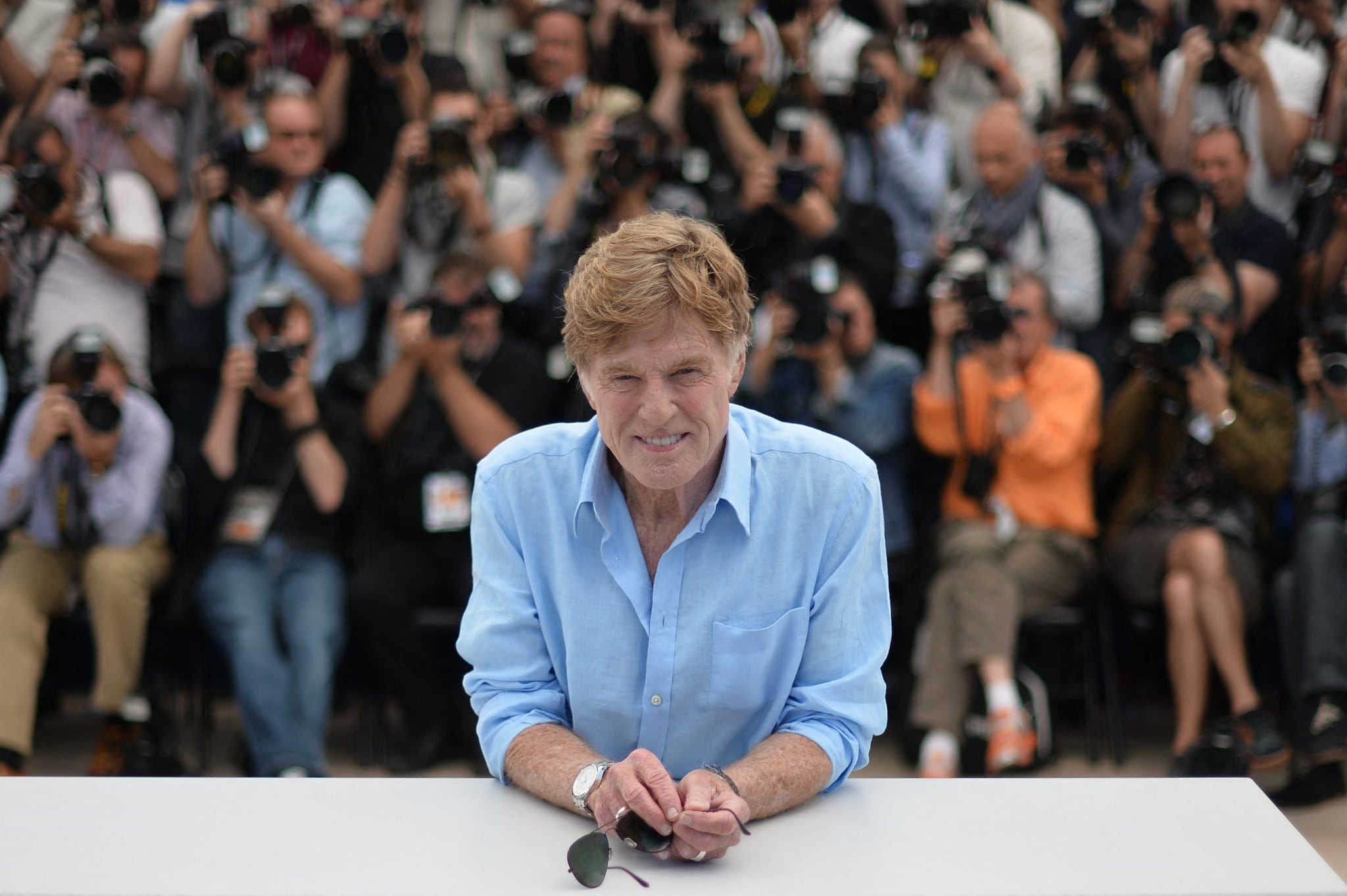 Robert Redford, the Hollywood star behind films such as Butch Cassidy and the Sundance Kid and All the President’s Men, photographed at an event. He died in 2025 aged 89.