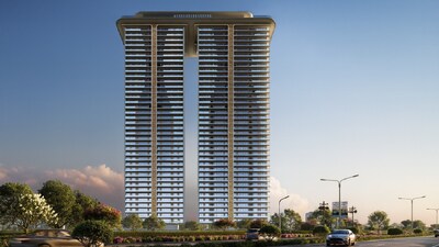 Spread across 5.14 acres, Riviera features two 43-storey towers designed as a low-density gated community with 80% open spaces.