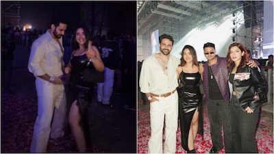 Bigg Boss 19’s Abhishek Bajaj, Ashnoor Kaur, Awez, Nagma Have A Blast At Sunidhi Chauhan’s Concert