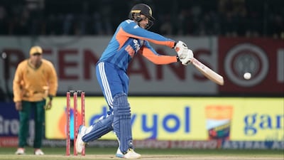 Abhishek Sharma becomes fastest Indian to hit 300 sixes in T20s. (Picture Credit: AP)