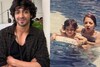 Ahaan Panday shares childhood photos with mom Deanne on her birthday.