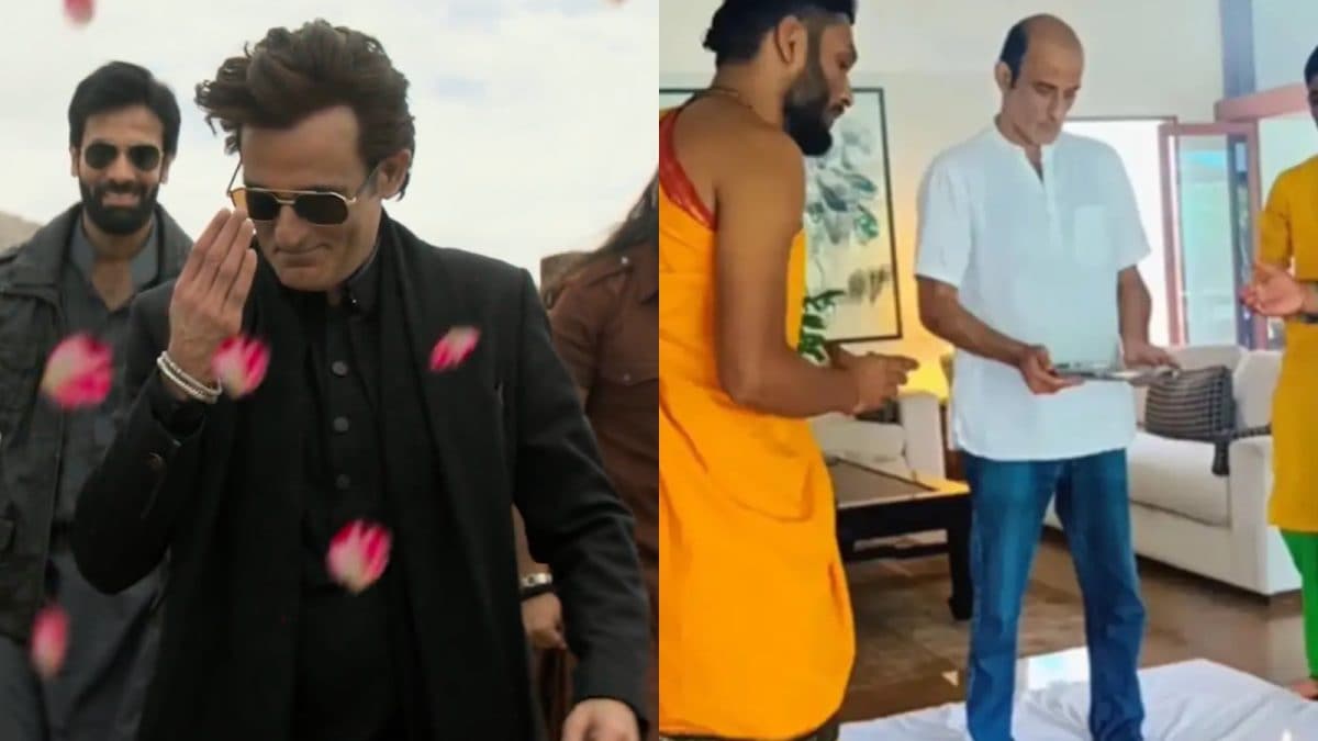 Akshaye Khanna Performs Vastu Shanti Hawan Amid Dhurandhar Success At Alibaug Bungalow | Bollywood News