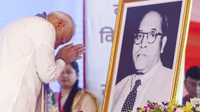 PM Modi has also consistently highlighted Babasaheb Ambedkar as one of India’s foremost economists. File pic/PTI