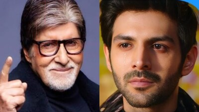 Amitabh Bachchan revisited Kartik Aaryan’s memorable walking scene from Sonu Ke Titu Ki Sweety, praising the actor’s restraint and calling the silent performance “tremendous.”