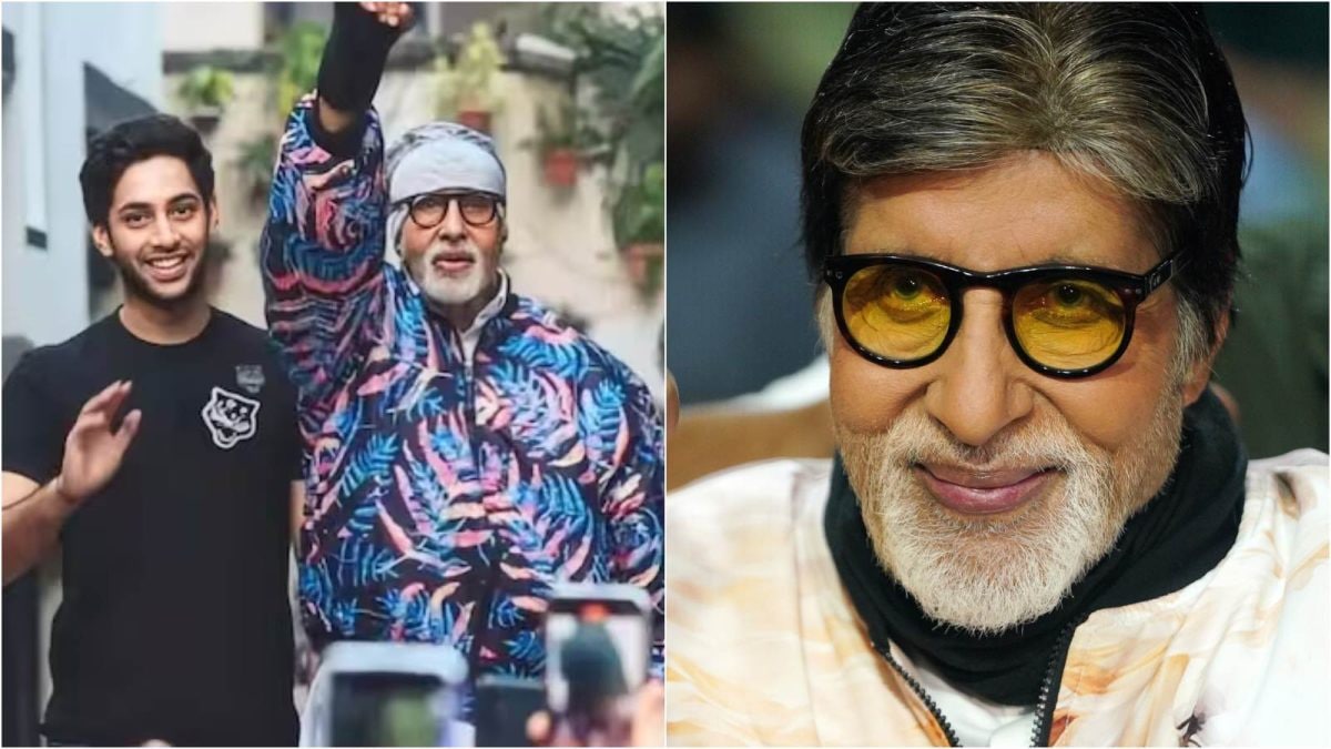 Amitabh Bachchan Emotional Over Agastya Nanda's Film Ikkis