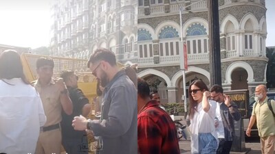 Anushka Sharma And Virat Kohli Spotted Heading To Alibaug Home In Viral Video | Watch