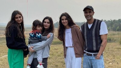 Arjun Rampal has opened up about co-parenting his daughters Mahikaa and Myra after his divorce from Mehr Jesia, calling it a constant learning process.