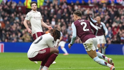 Premier League: Aston Villa a 2-1 win over Arsenal, ending Mikel Arteta's side's 18-match unbeaten run (AP)