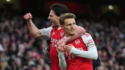 Arsenal reclaim Premier League top spot (AP)