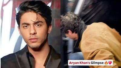 Aryan Khan avoided paparazzi at Nirvan Khan's birthday bash in Mumbai. 