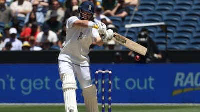 Ben Duckett reaches 3,000 Test runs during England's Ashes Test at Melbourne (AP)