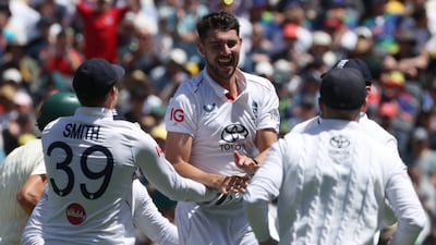 Josh Tongue named Player of the Match for his seven wickets. (AP)