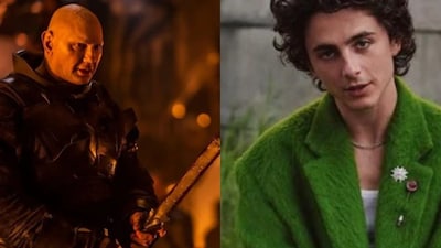 Timothée Chalamet recalls an awkward Oscars moment and apologises to Dave Bautista during a recent conversation with WWE champion Cody Rhodes.