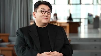 HYBE Chairman Bang Si-Hyuk’s Shares Worth 157 Billion KRW Seized Amid Fraud Investigation.