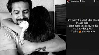 Bigg Boss Marathi Runner-Up Pushkar Jog Loses Home In Mumbai Fire, Escapes With Daughter