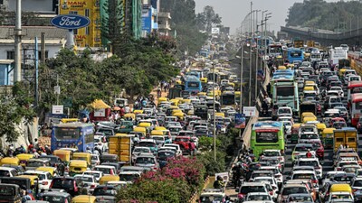 Bengaluru has the ignominy of consistently being one of the most congested cities globally. (Image: Getty)