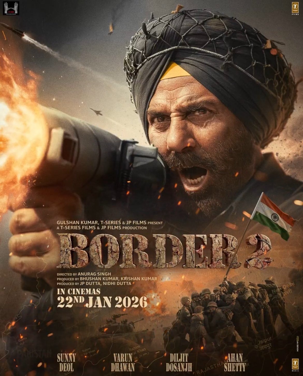 Border 2 (January 23): Border 2 is the highly anticipated sequel to the 1997 classic Border, widely regarded as one of India’s finest war action dramas. Poised to recreate the magic of its predecessor, the film is set to be one of 2026’s biggest releases. Border 2 (January 23): Border 2 is the highly anticipated sequel to the 1997 classic Border, widely regarded as one of India’s finest war action dramas. Poised to recreate the magic of its predecessor, the film is set to be one of 2026’s biggest releases.