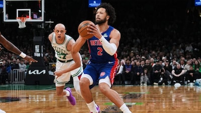 Cade Cunningham in action for Detroit Pistons (AP)