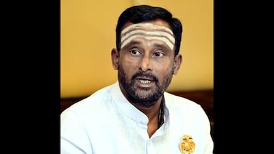 Congress MLA Vijayanand Kashappanavar. (News18)