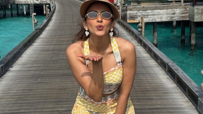 Rakul Preet Singh soaks up beach vibes in vacation photos. (Photo Credit: Instagram)