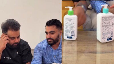  The man could only spot the size and colour difference between the cleansers.(Photo Credit: Instagram)