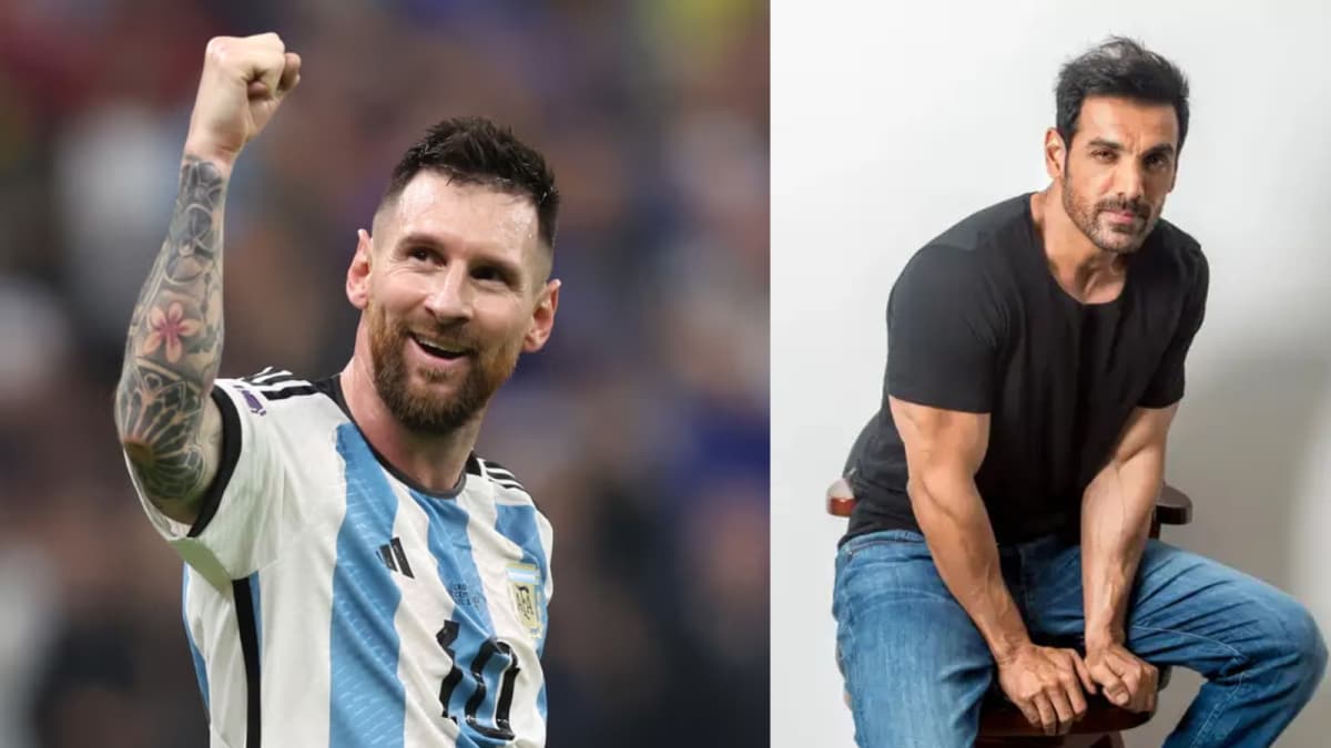 Messi regresa a India tras 14 años, con Tiger Shroff y John Abraham en el evento