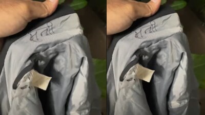  Her practical move left her son embarrassed and the internet laughing. (Photo Credit: Instagram)