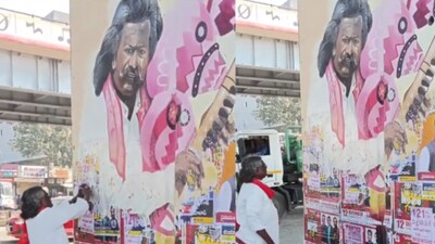 Mogilaiah is a renowned artist from the city. (Photo Credit: X)