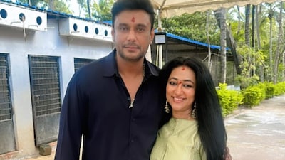 Vijayalaxmi, wife of actor Darshan, filed cyber complaints against abusive social media comments.