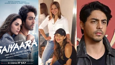 Deanne Panday celebrated the massive IMDb success of Saiyaara and The Ba***ds Of Bollywood with best friend Gauri Khan.