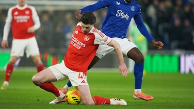Declan Rice has been Arsenal's best player in 2025-26.(AP Photo)