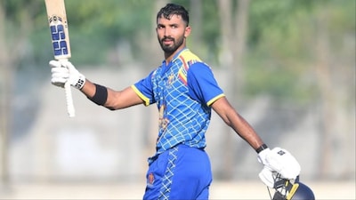 Devdutt Padikkal scored 113 runs from 116 balls against Pondicherry on Wednesday. (Picture Credit: Instagram)