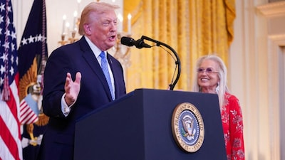 Donald Trump will address the nation from the White House amid low approval ratings, economic concerns, and criticism over immigration, as the 2026 midterm elections approach. (IMAGE: REUTERS) 