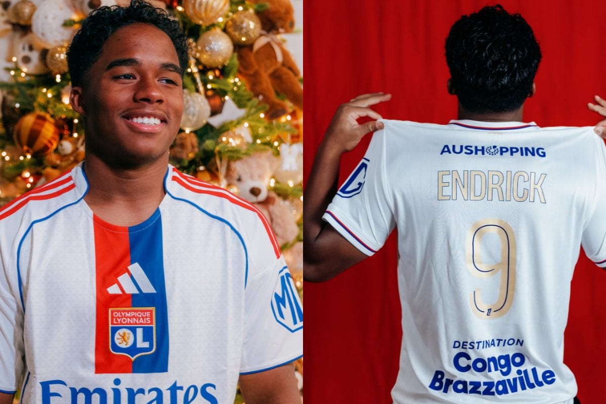 Endrick Touches Down In Lyon -- And Breaks Records Before Kick-Off