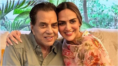 Esha Deol Shares Late Father Dharmendra's BTS Video From Last Day Of Ikkis Shoot