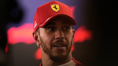 Ferrari's Lewis Hamilton (AP)