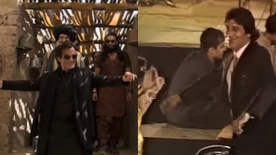 Fans are convinced that Akshaye Khanna’s FA9LA step in Dhurandhar was inspired by his father.