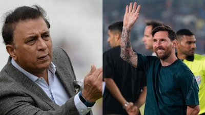 Gavaskar came to the support of the organisers, and lambasted Messi (X)