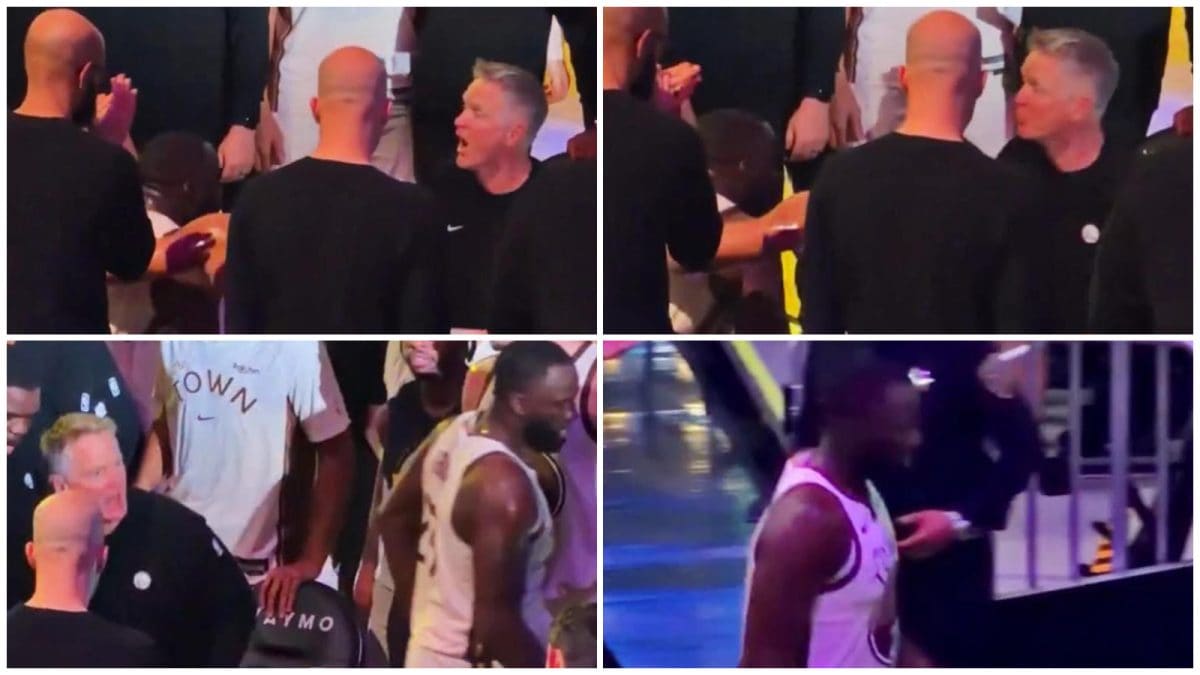 Heated GSW Huddle: Steve Kerr Lashes Out, Draymond Green Walks Out Midgame | WATCH