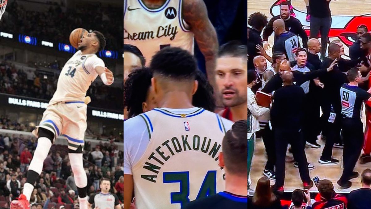 Giannis' Windmill Dunk Sparks Post-Game Skirmish in Bucks-Bulls Game