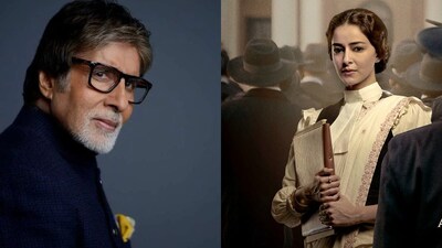 Amitabh Bachchan praised Ananya Panday for her impactful performance in Kesari.