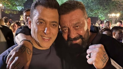 Sanjay Dutt wishes his close friend Salman Khan on his 60th birthday.